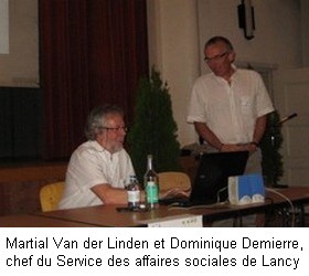 Martial Van der Linden et Dominique Demierre
