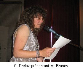 C. Pr�laz r�sente M. Brasey