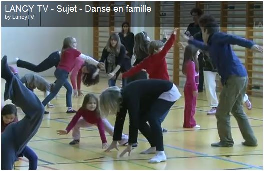 atelier danse en famille