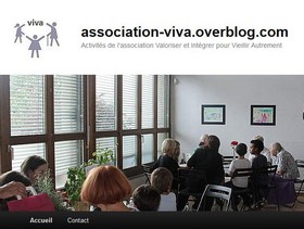 page d'accueil du nouveau blog