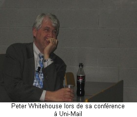 Peter Whitehouse en conf�rence � Uni-Mail