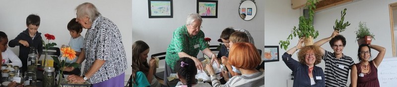 D�couverte des plantes avec Ir�ne et Aline