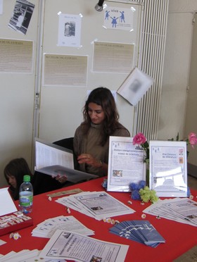 Stand VIVA aux journ�es du livre de Lancy