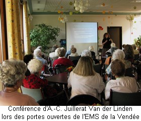Conf�rence d'A.-C. Juillerat Van der Linden
